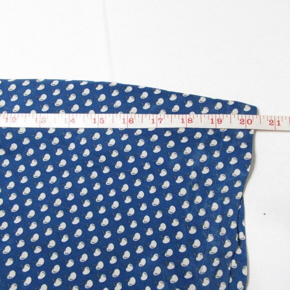 A-Line skirt Navy Blue with White Cherry 🍒 - Picture 8 of 9